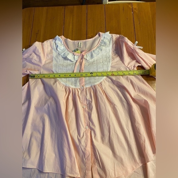 Lovery and Happy Pyjana Banana Girl 90 Baby Doll Ruffle Pink and White Top. New - Picture 12 of 14